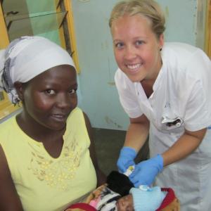 Praktik som sygeplejerske i Kenya