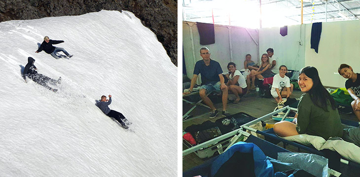 Billeder fra Mathias' tidligere Work Camps