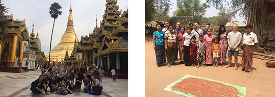 Jeppe var på 4 ugers højskole med frivilligt tema i Myanmar.