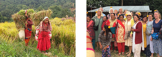 Birgitte var på højskole i Nepal for 509