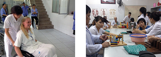 Praktik i Vietnam som ergoterapeut