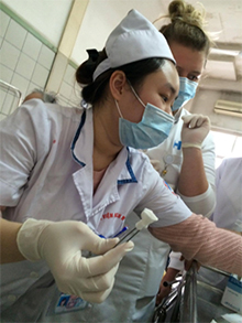 Klinikophold i modul 6 i Vietnam med Global Contact