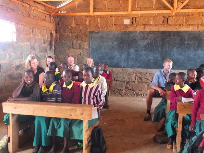 Frivilligt undervisning i Kenya