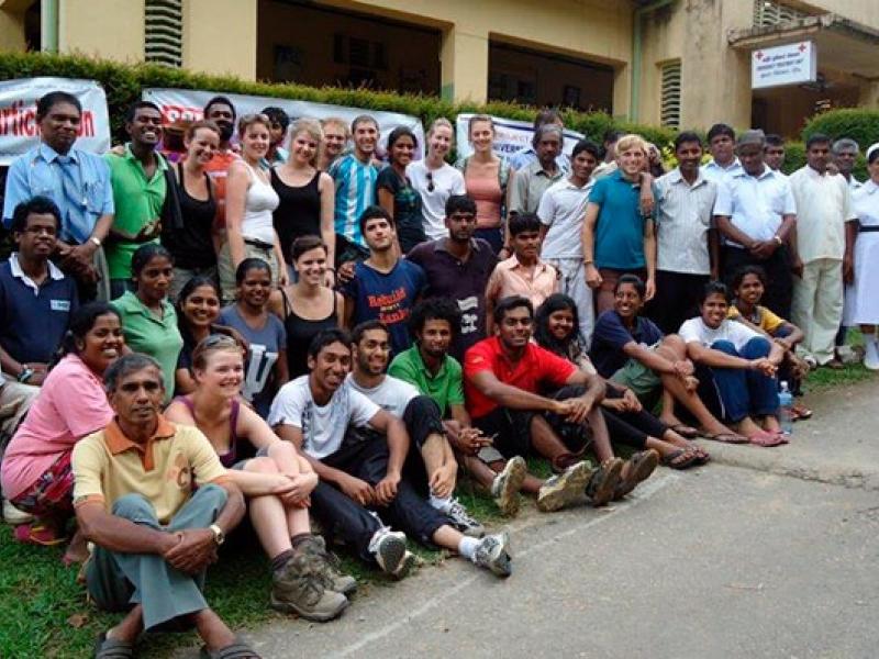 Fællesskab på højskole i Sri Lanka