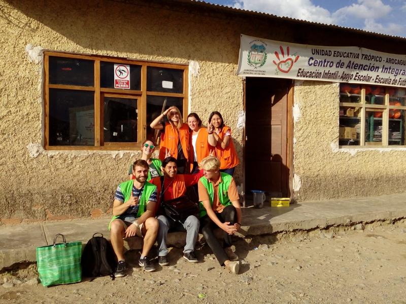 Du arbejder med børn i Bolivia som frivillig