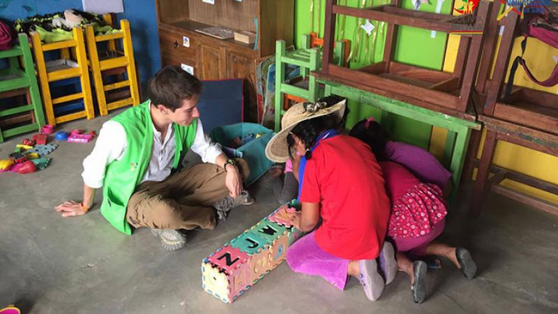 Socialrådgiverstuderende i Bolivia på praktik