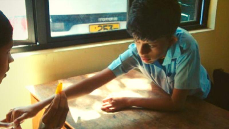 Ergoterapeut praktik i Sri Lanka