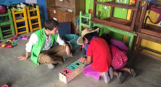 Socialrådgiverstuderende i Bolivia på praktik