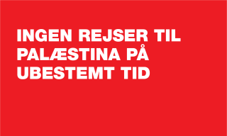 Ingen sendes til Palæstina 