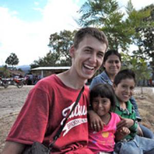 Peter Emil Nielsen var frivillig i Guatemala
