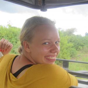 Freja var frivillig i Tanzania i Østafrika